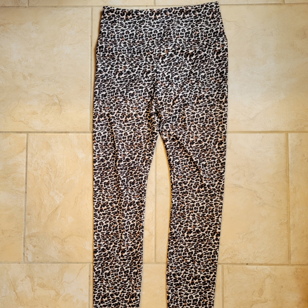 Loft Lou and grey leopard print leggings